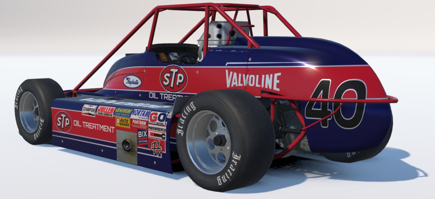 Preview of Mario Andretti STP Valvoline Ride by Robert H.
