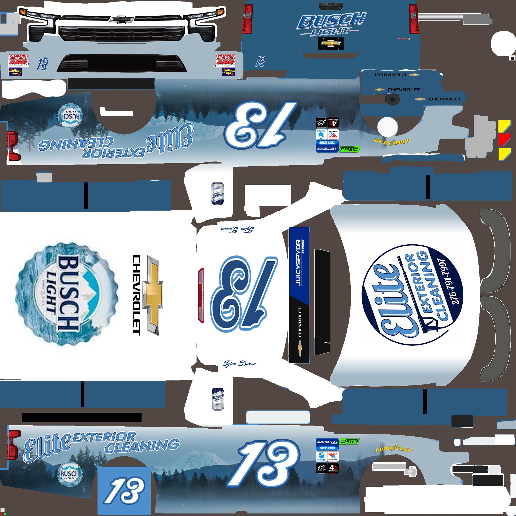 Preview of Busch Light Elite Exterior Cleaning Truck 25B by Tyler Dixon2
