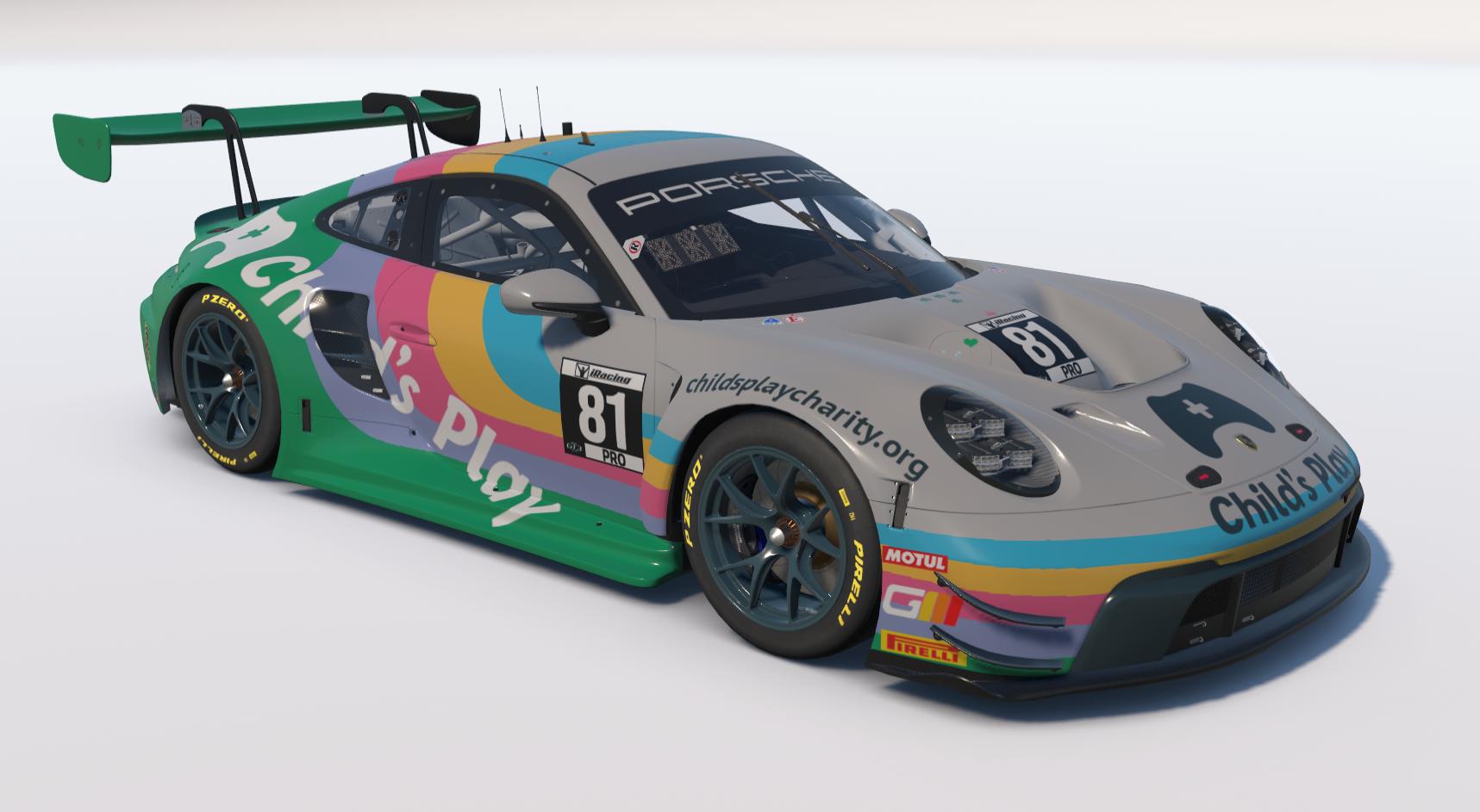 Preview of Childs Play Charity Porsche 992 GT3R by Michael Carpenter2