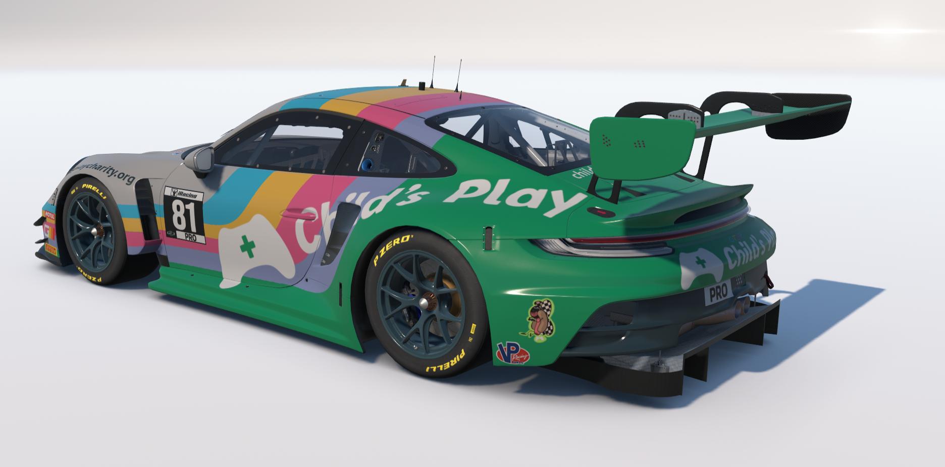Preview of Childs Play Charity Porsche 992 GT3R by Michael Carpenter2