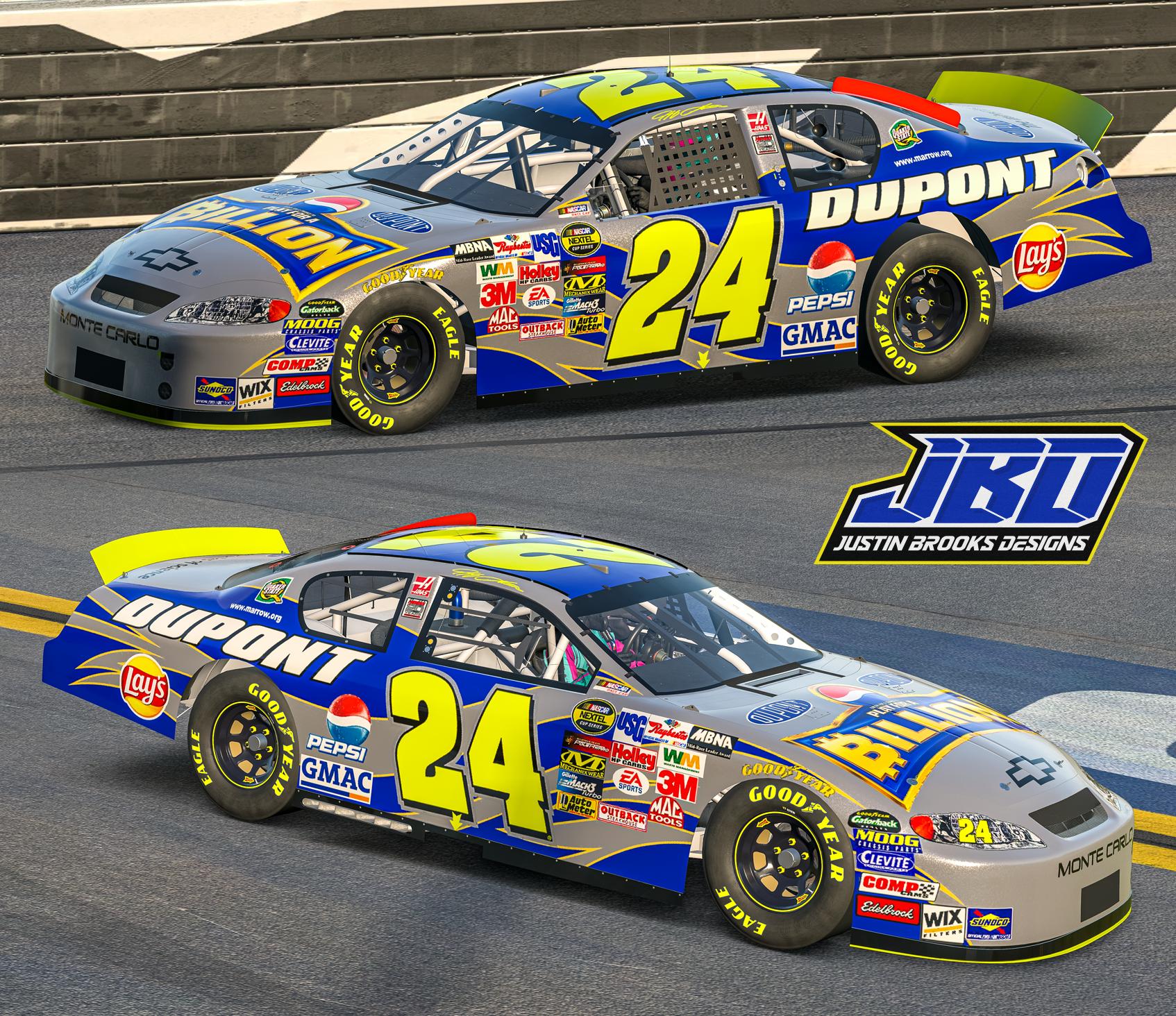 Preview of 2004 Jeff Gordon Pepsi 400 Scheme for Gen4 : Sim Stamped by Justin Brooks