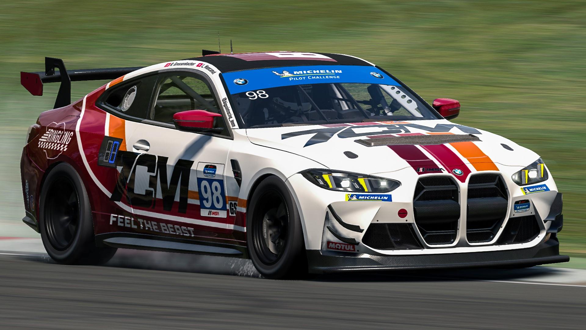 Preview of Big Point Racing - BMW M4 G82 GT4 Evo - (7cm) by Remo Grossenbacher