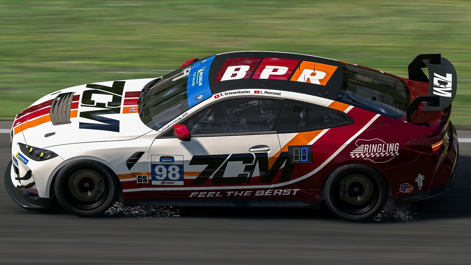 Preview of Big Point Racing - BMW M4 G82 GT4 Evo - (7cm) by Remo Grossenbacher