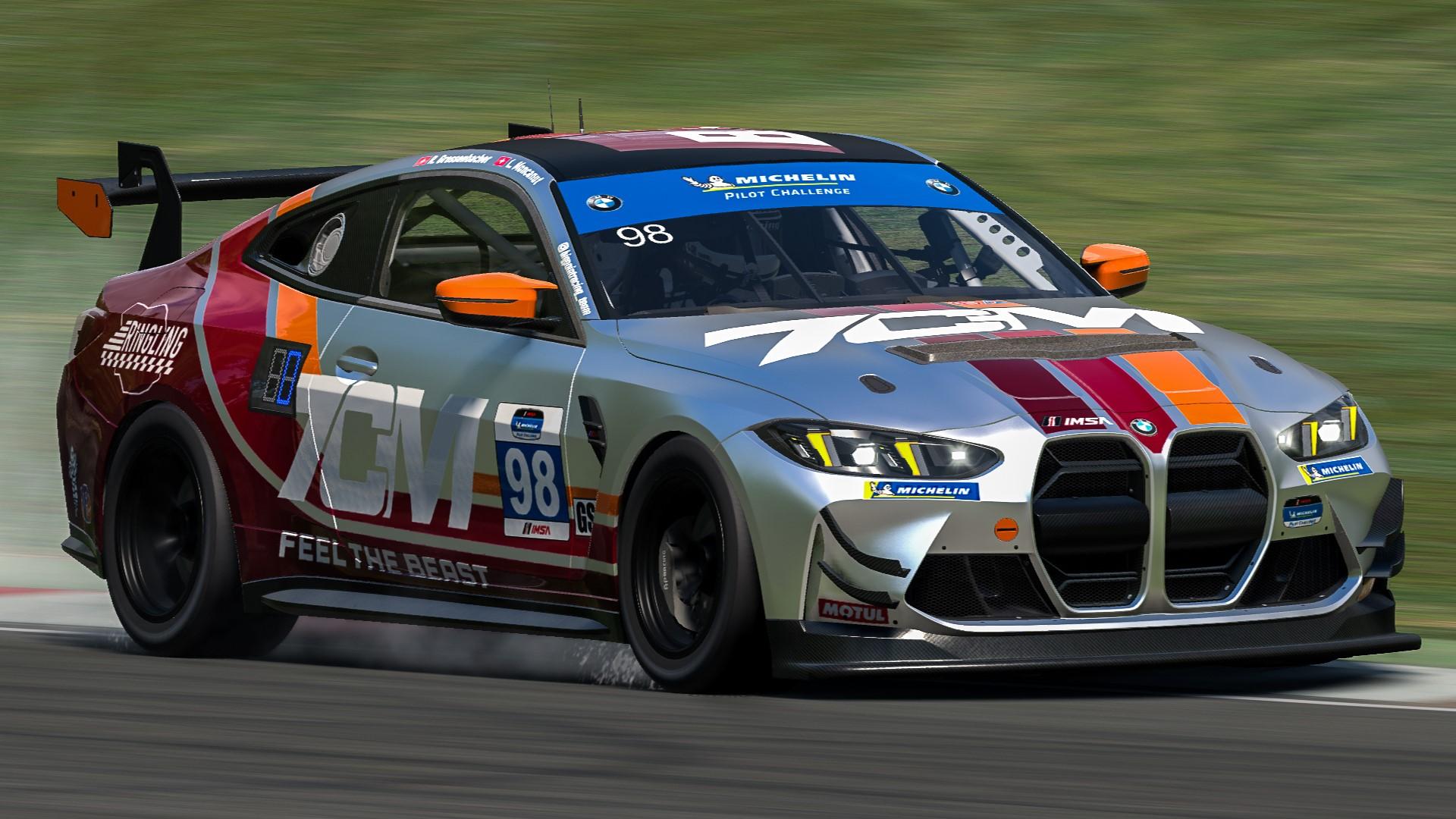 Preview of Big Point Racing - BMW M4 G82 GT4 Evo - (7cm) by Remo Grossenbacher