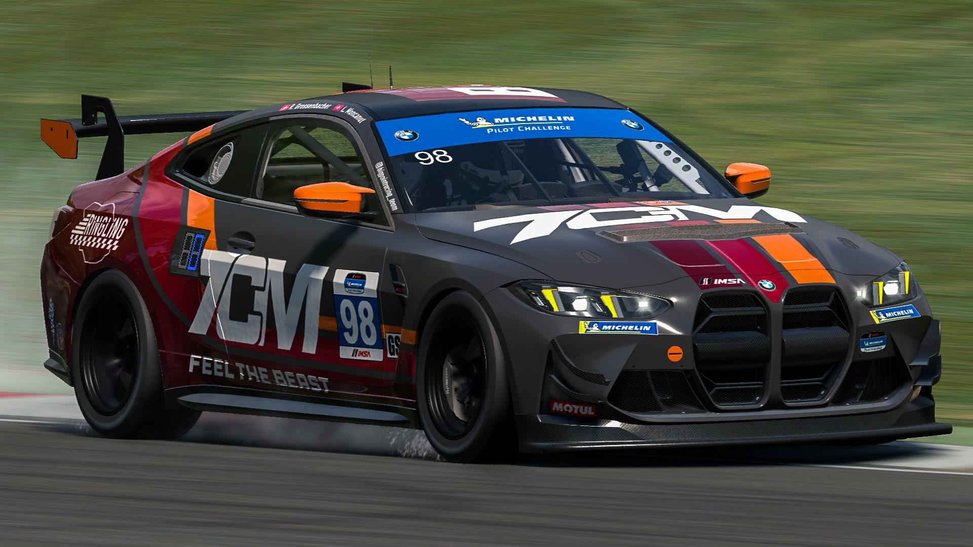 Preview of Big Point Racing - BMW M4 G82 GT4 Evo - (7cm) by Remo Grossenbacher