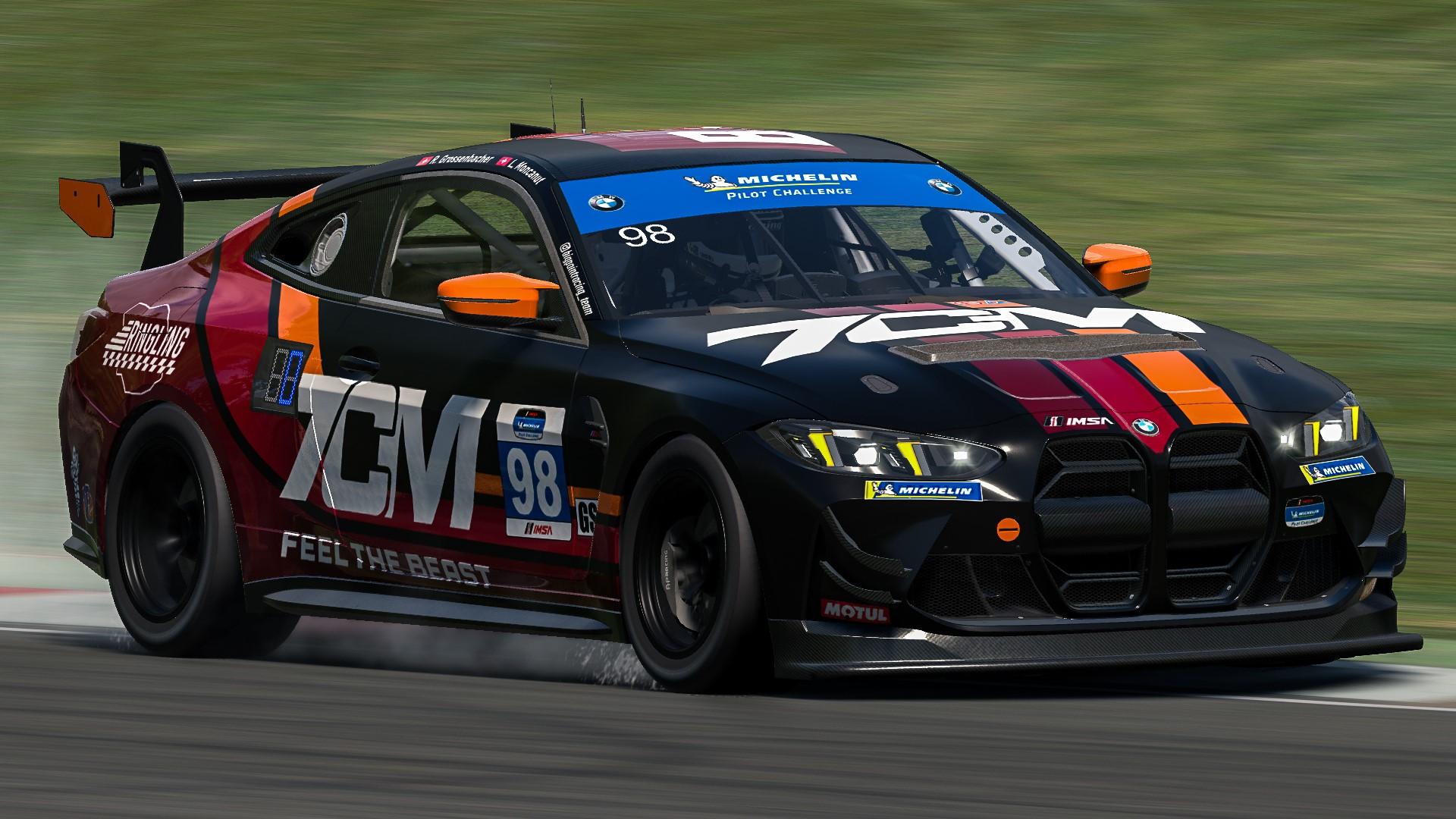 Preview of Big Point Racing - BMW M4 G82 GT4 Evo - (7cm) by Remo Grossenbacher