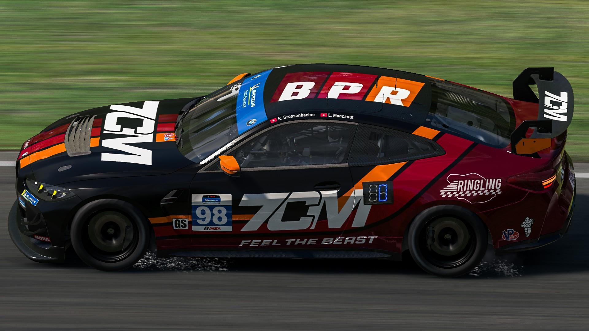 Preview of Big Point Racing - BMW M4 G82 GT4 Evo - (7cm) by Remo Grossenbacher