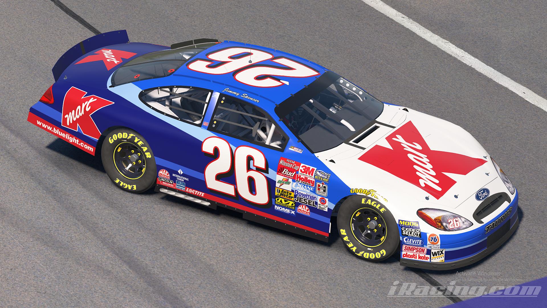 2001 - Jimmy Spencer - Kmart by Dylan J. Baadte - Trading Paints
