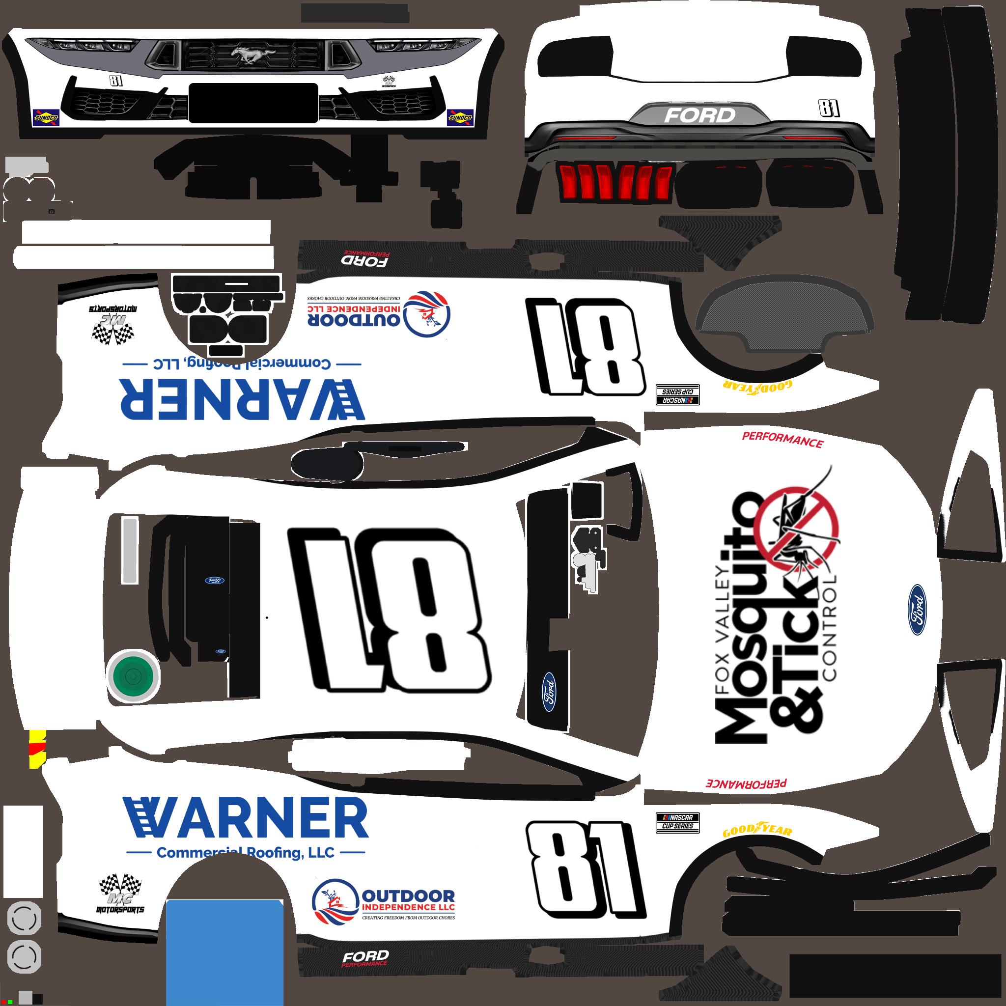 Preview of #81 FVMT Next Gen Ford by Marty Cmejla