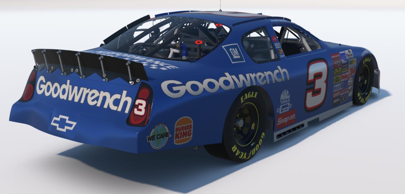 Preview of GM Concept Blue Dale Earnhardt GM Goodwrench Gen 4 Chevrolet Monte Carlo 2003 by Ronald Lawson2