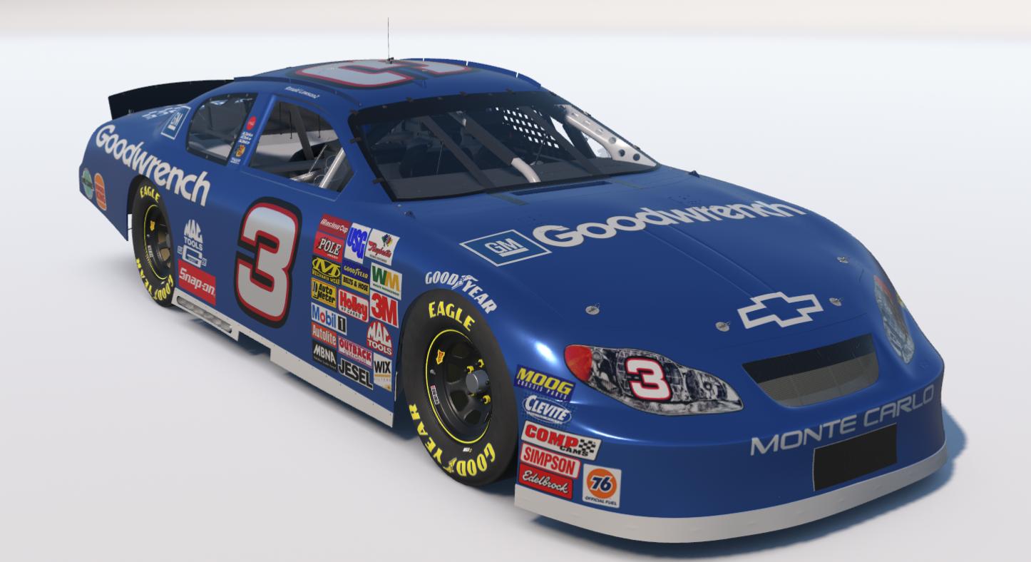 Preview of GM Concept Blue Dale Earnhardt GM Goodwrench Gen 4 Chevrolet Monte Carlo 2003 by Ronald Lawson2