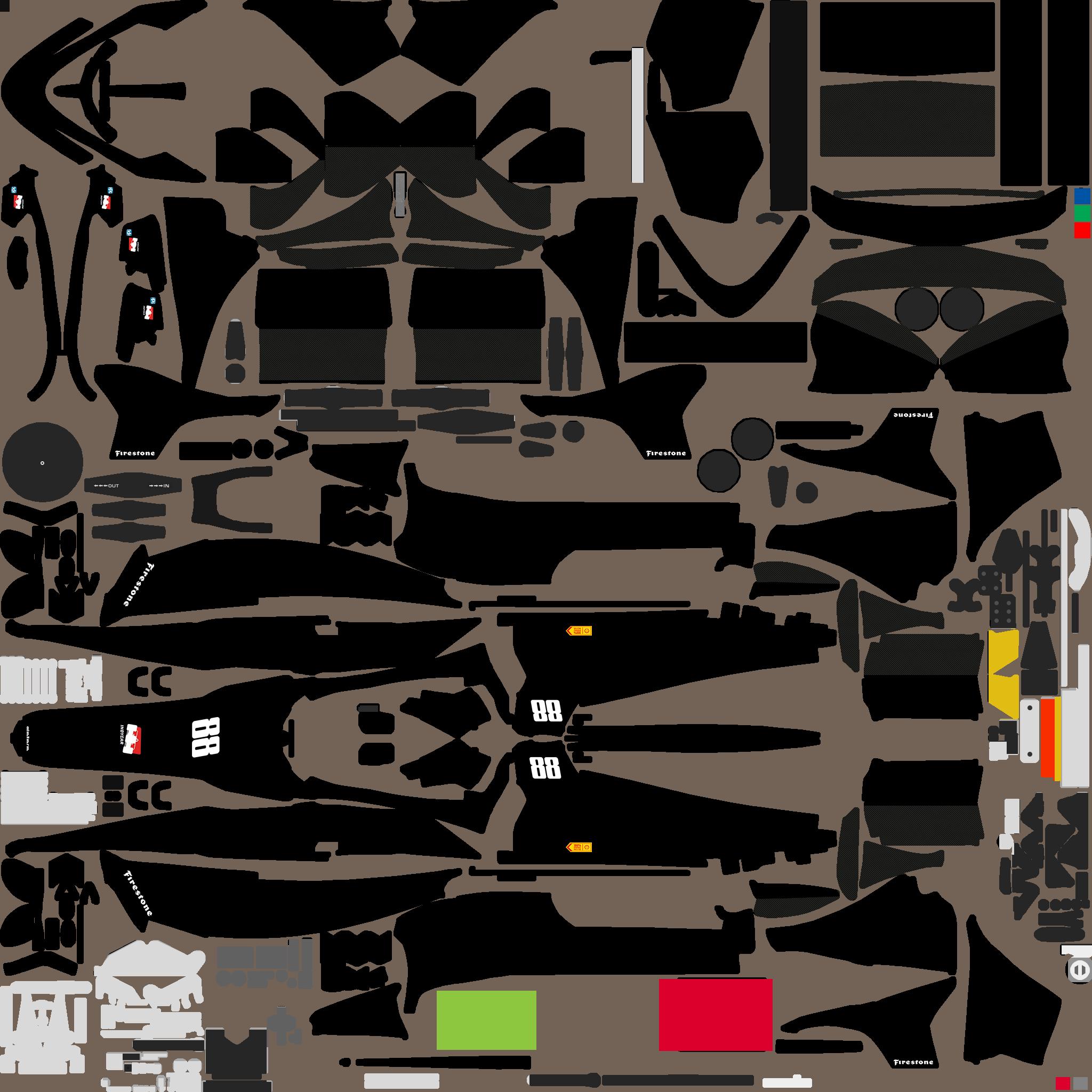 Preview of #88 IndyCar Blank by Marty Cmejla