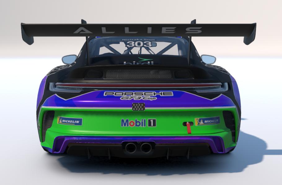 Preview of Wildfire Racing (Devon Allies) Porsche 992 GT3 Cup (GRL 2025) by Sean Nisizaka Smit