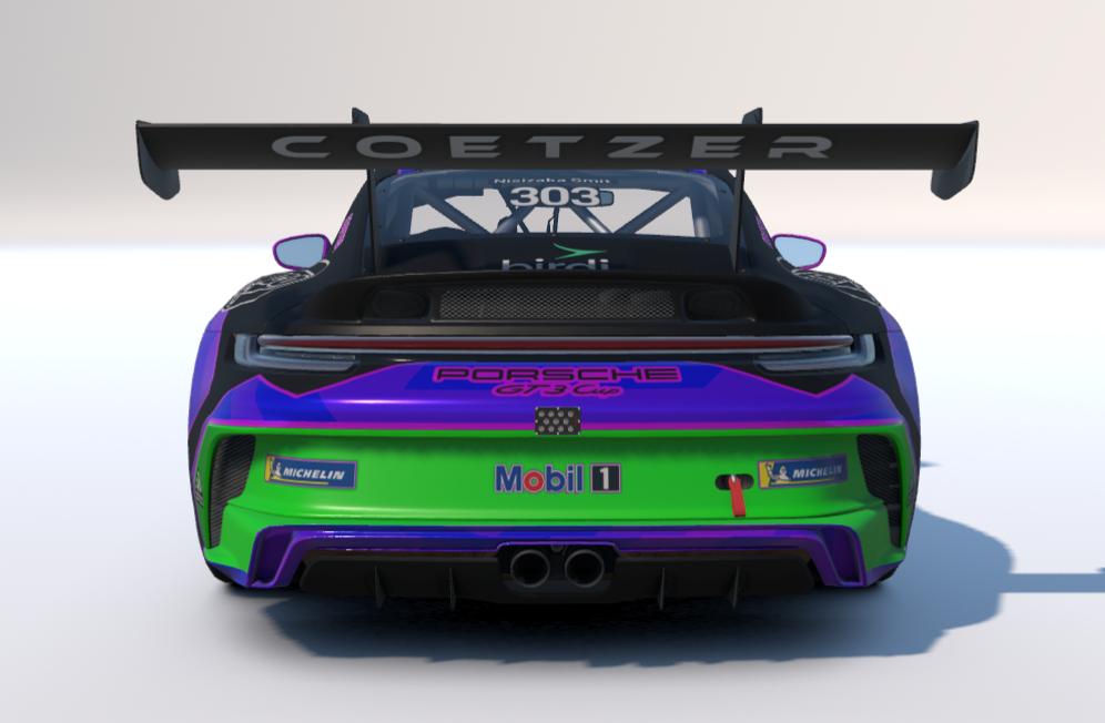 Preview of Wildfire Racing (Byron Coetzer) Porsche 992 GT3 Cup (GRL 2025) by Sean Nisizaka Smit