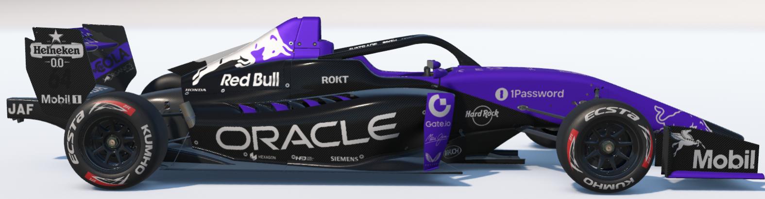 Preview of Red Bull Purple, White and Carbon Fibre Super Formula Lights by Gav E.