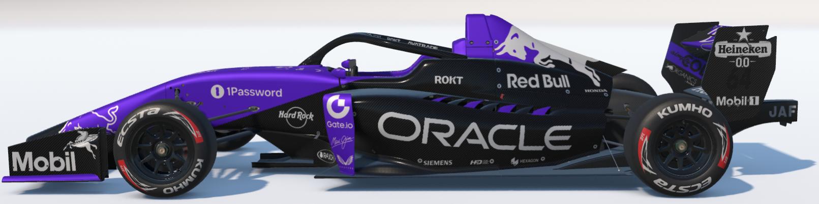 Preview of Red Bull Purple, White and Carbon Fibre Super Formula Lights by Gav E.