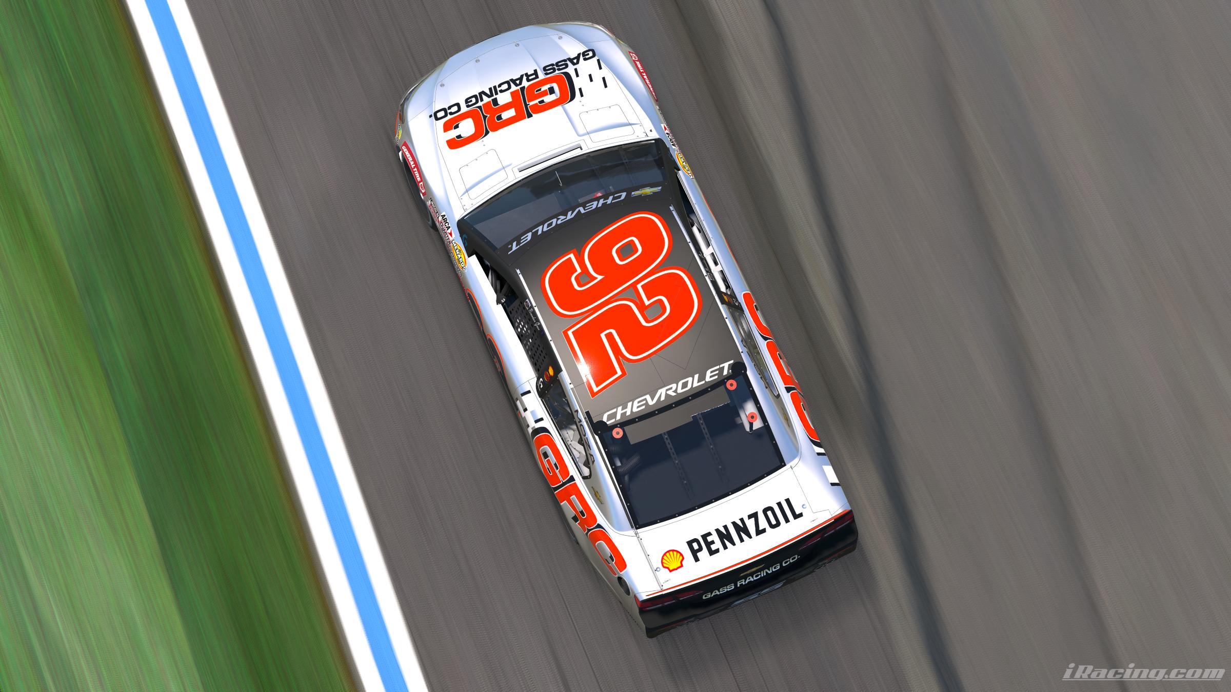 Preview of Brandon Gass "Blacktop" ARCA Personal Paint by Brandon G.