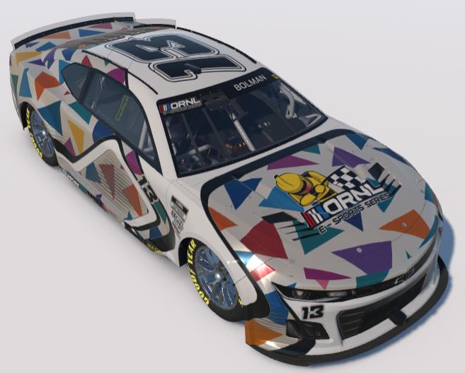 Preview of ORNL Nascar Cup Series 2025 - Bolman (Triangles) by Daniel Bolman