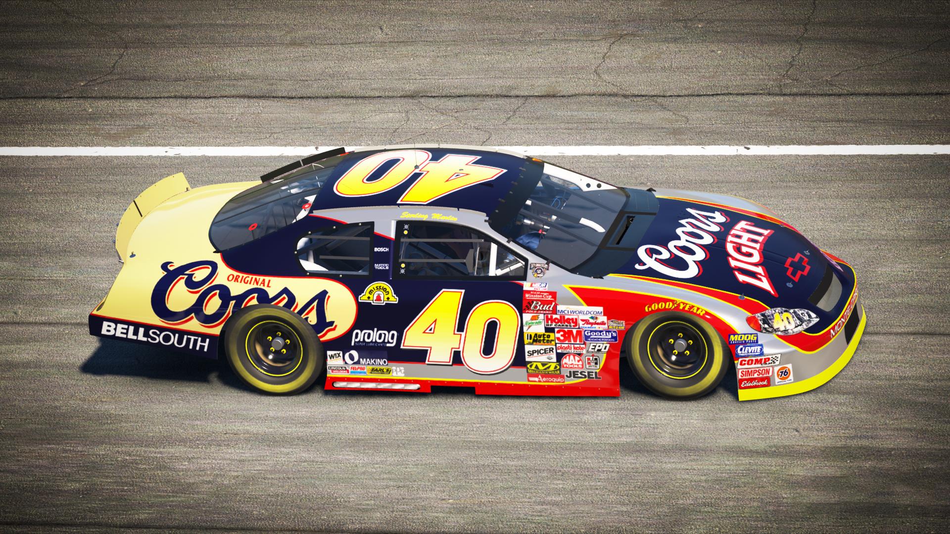 Preview of Sterling Marlin 1998 Coors Monte Carlo by Evan Pienta