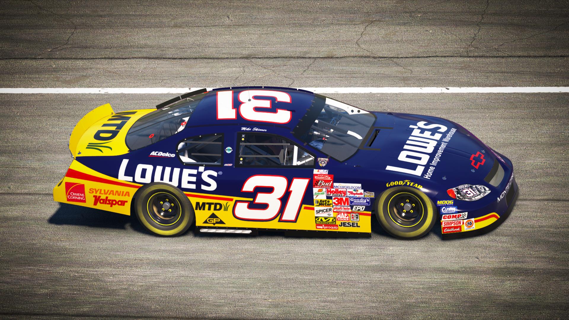 Preview of Mike Skinner 1998 Lowes by Evan Pienta