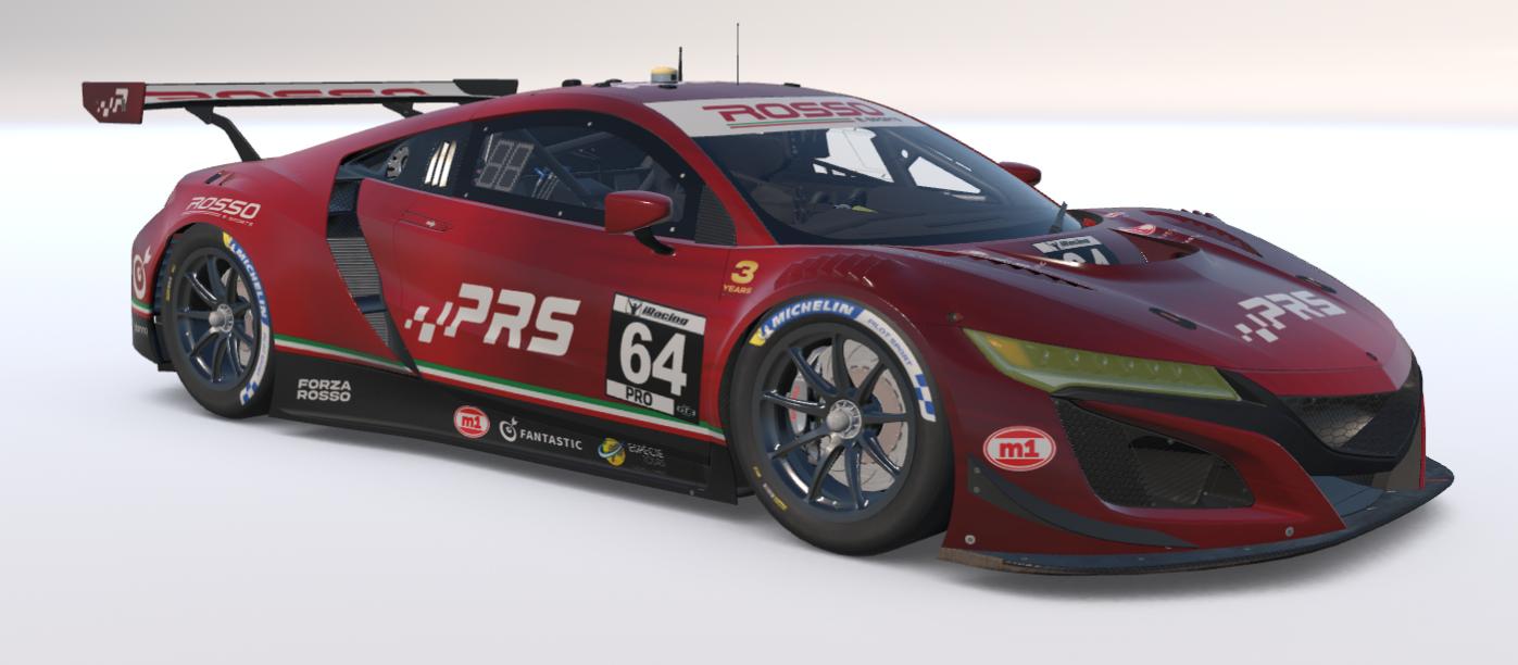 Preview of Rosso eSports | Acura GT3 by Danilo Vaz