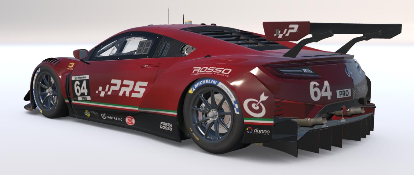 Preview of Rosso eSports | Acura GT3 by Danilo Vaz
