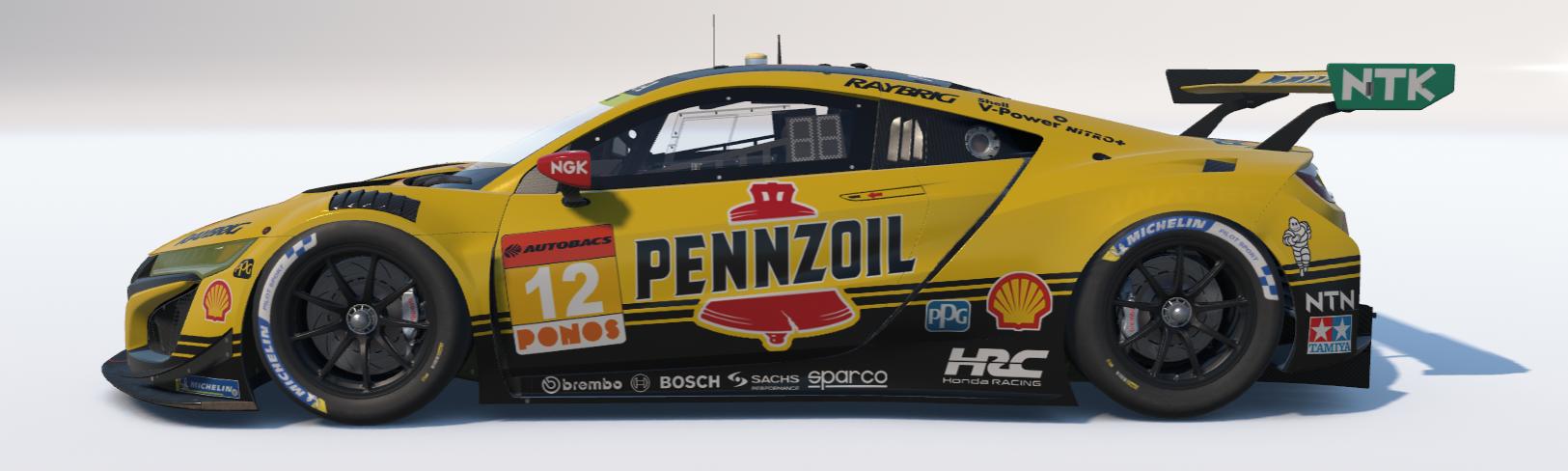 Preview of Honda NSX Pennzoil GT300 (Alternate Variant) by Connor McDermott