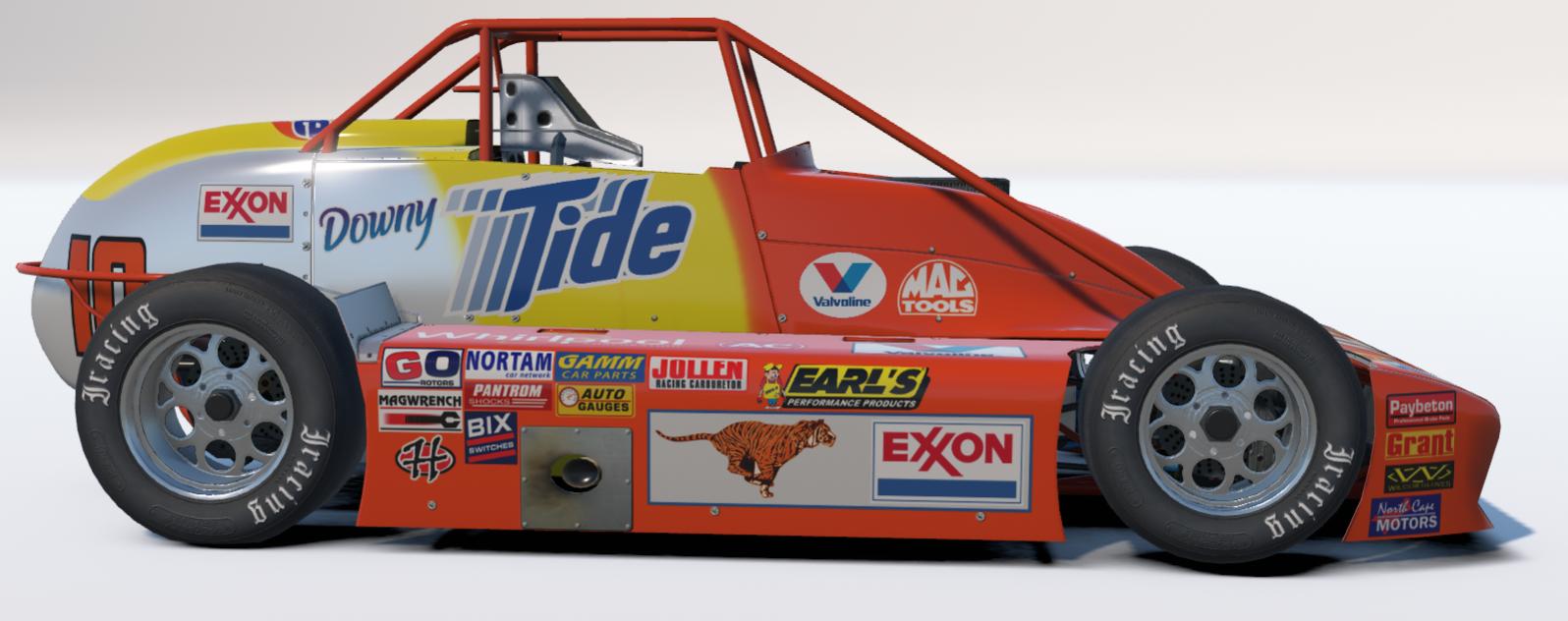 Ricky Rudd Exxon Tide Ride by Robert H. - Trading Paints