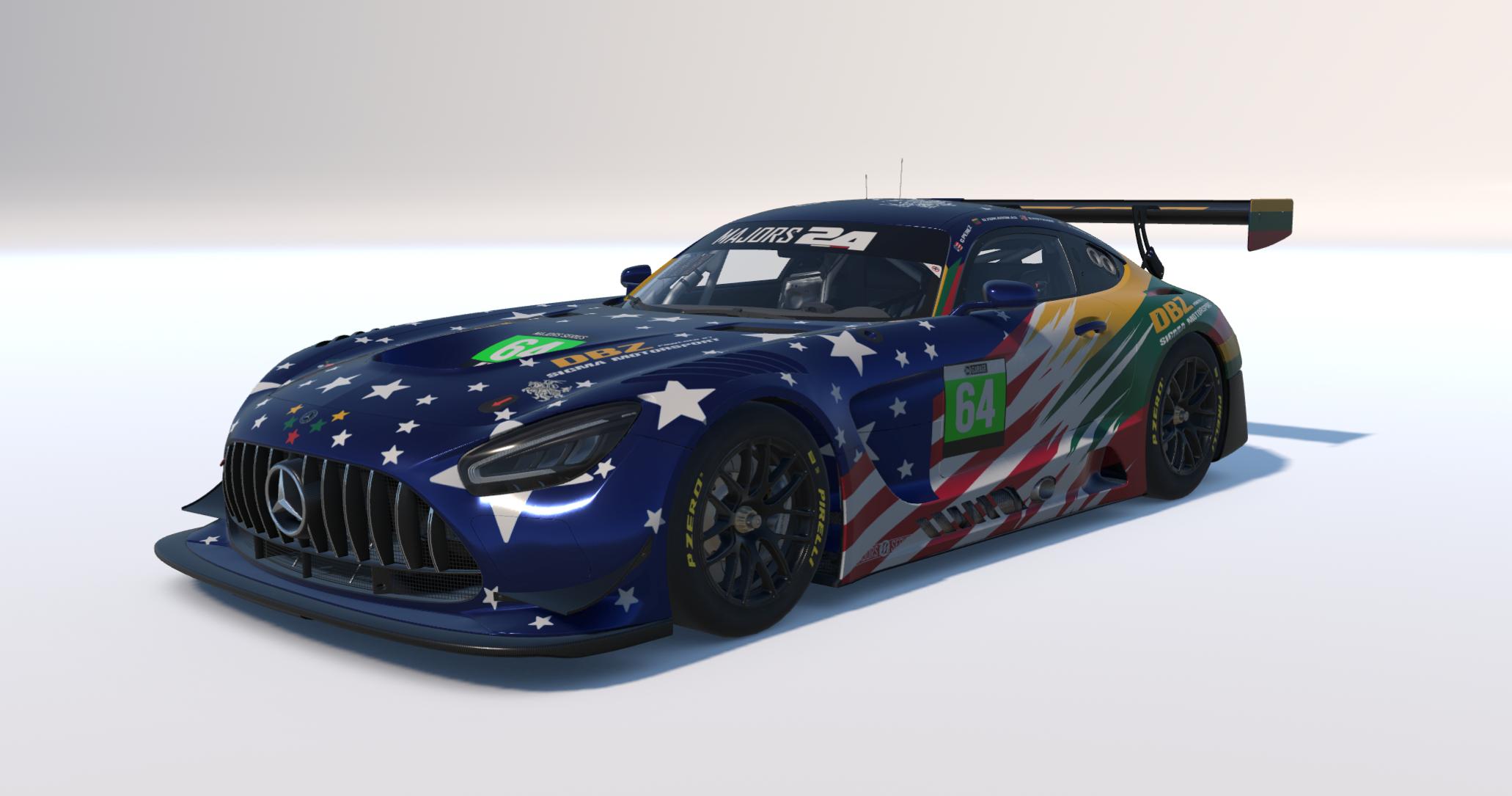 Preview of DBZ Majors 24 2025 mercedes GT3 by Ignas V.
