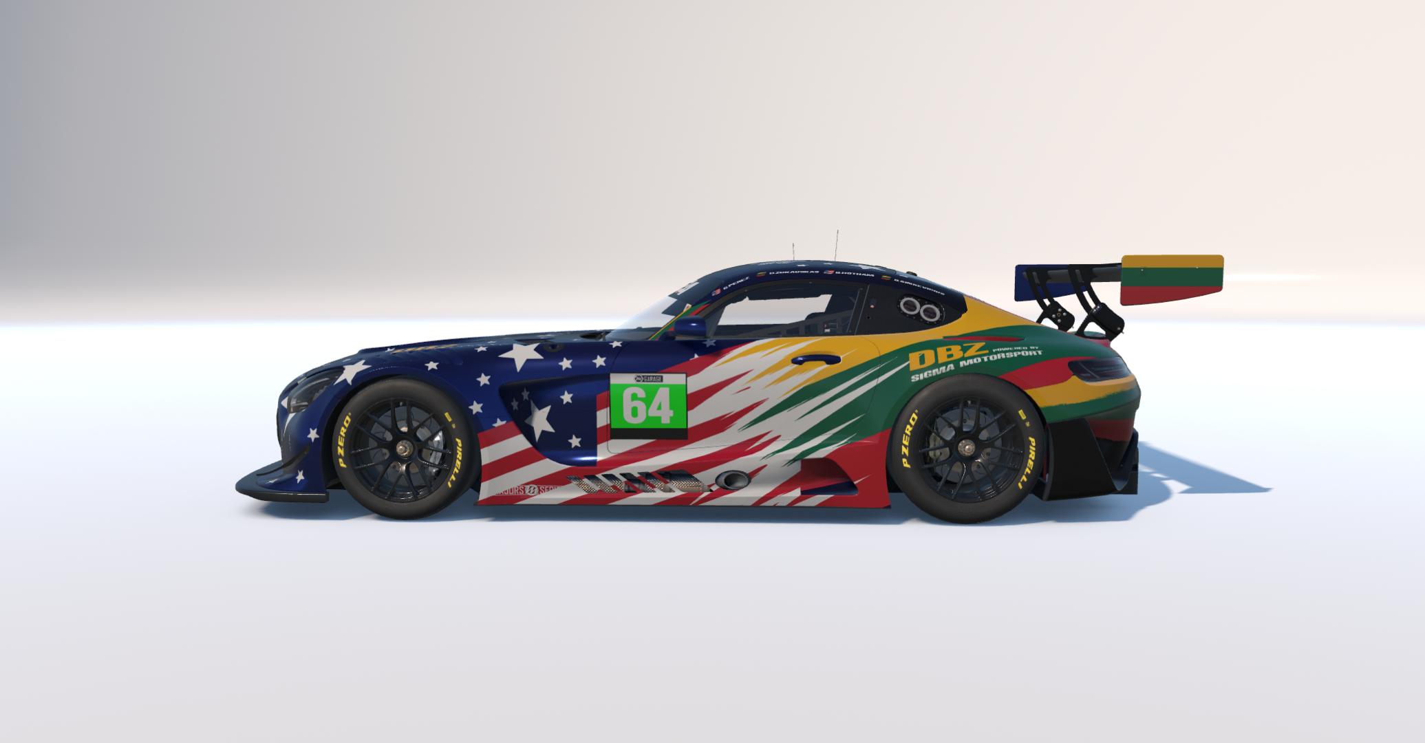 Preview of DBZ Majors 24 2025 mercedes GT3 by Ignas V.