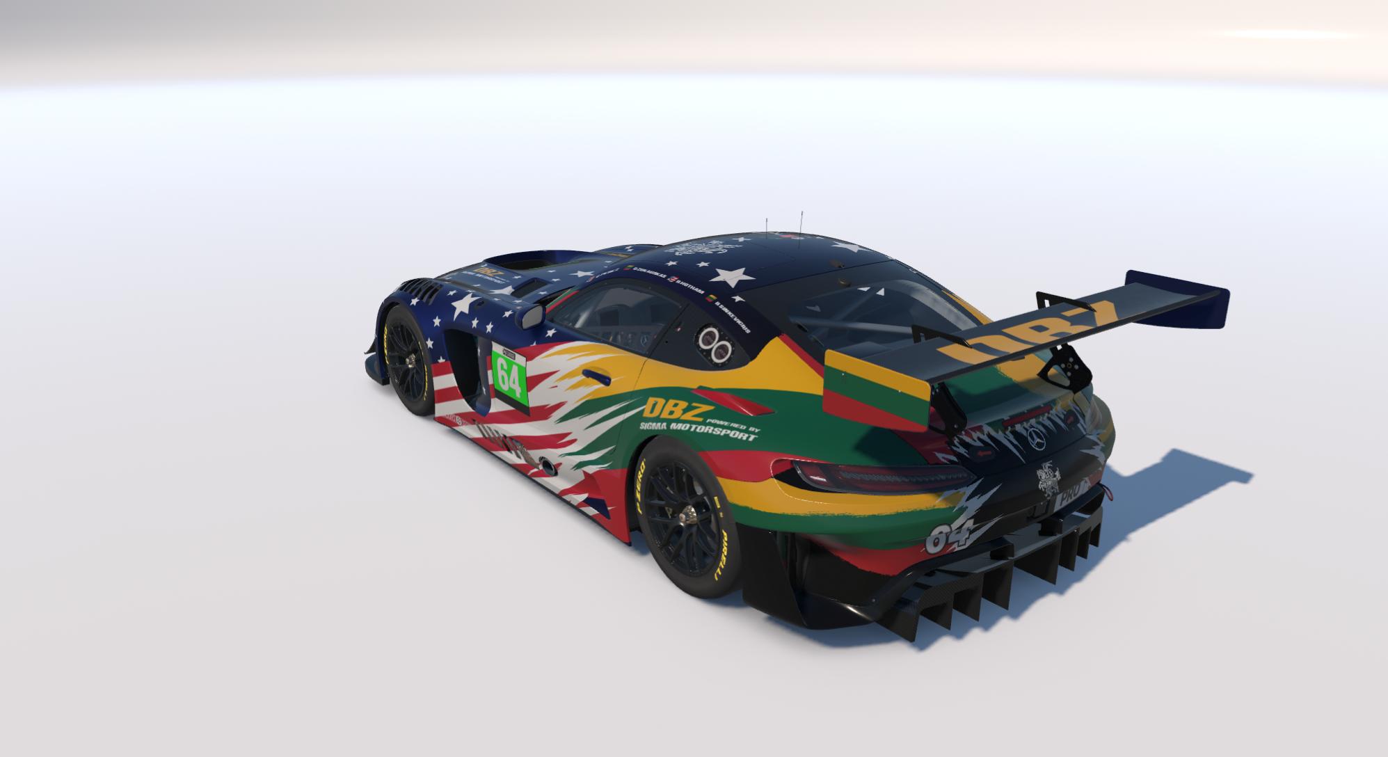 Preview of DBZ Majors 24 2025 mercedes GT3 by Ignas V.