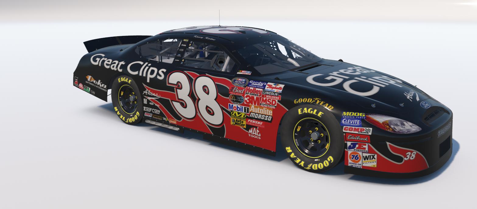 Preview of Kasey Kahne Great Clips 2003 BGN Taurus Super Speedway Sim Stamped by Thomas Philbrick