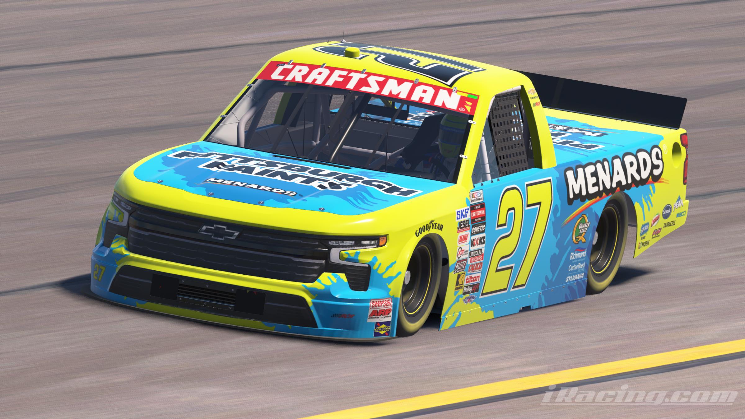 Paul Menard Menards & Pittsburgh Paints 2015 (Custom Number) by Connor ...
