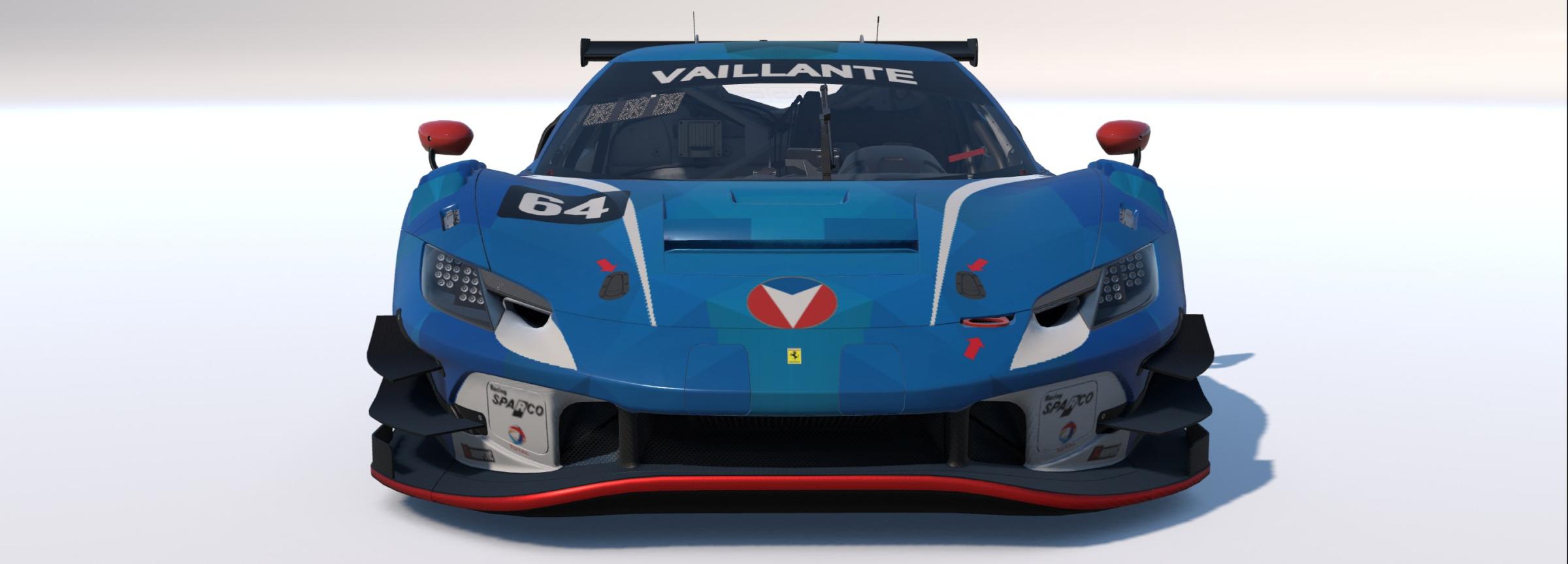 Preview of Ferarri 296 GT3 Team Vaillante by Philippe RICHARD
