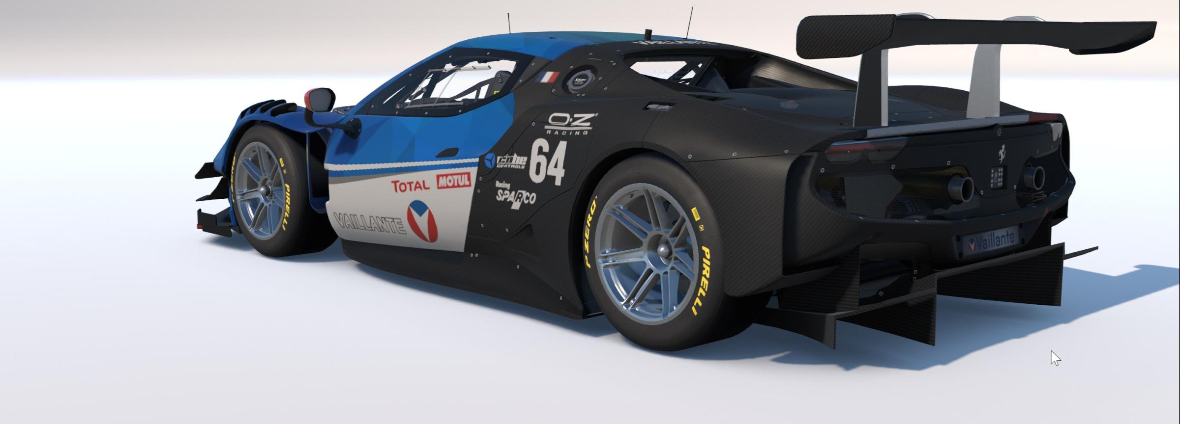 Preview of Ferarri 296 GT3 Team Vaillante by Philippe RICHARD