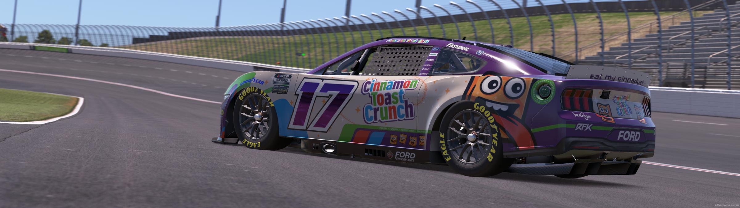 Preview of Chris Buescher RFK Racing Cinnamon Toast Crunch by Mick J.