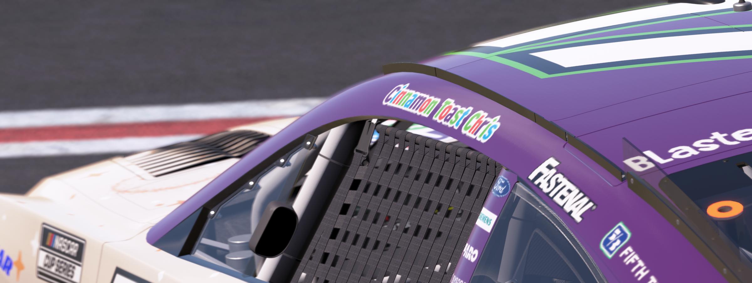 Chris Buescher RFK Racing Cinnamon Toast Crunch by Mick J