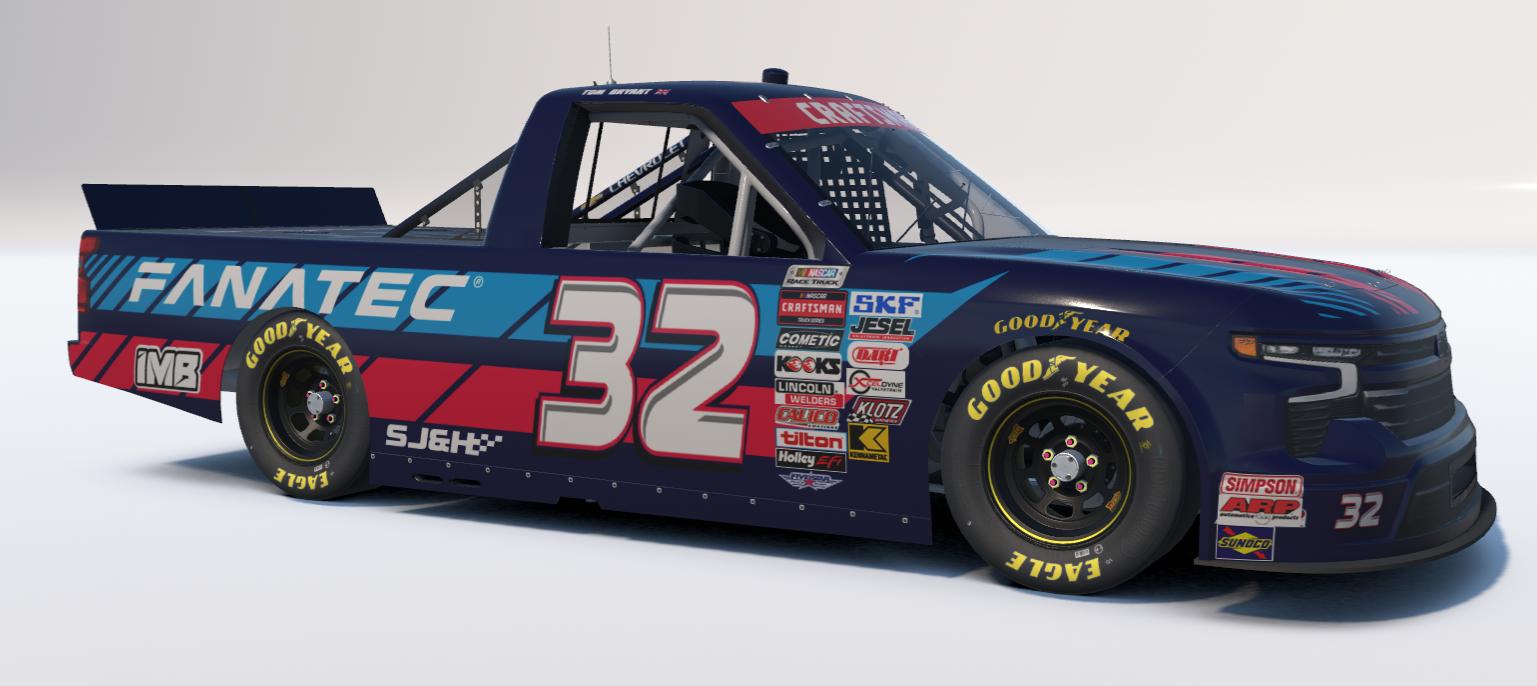 Preview of HWT Motorsport NASCAR Chevrolet Silverado by Tom Bryant