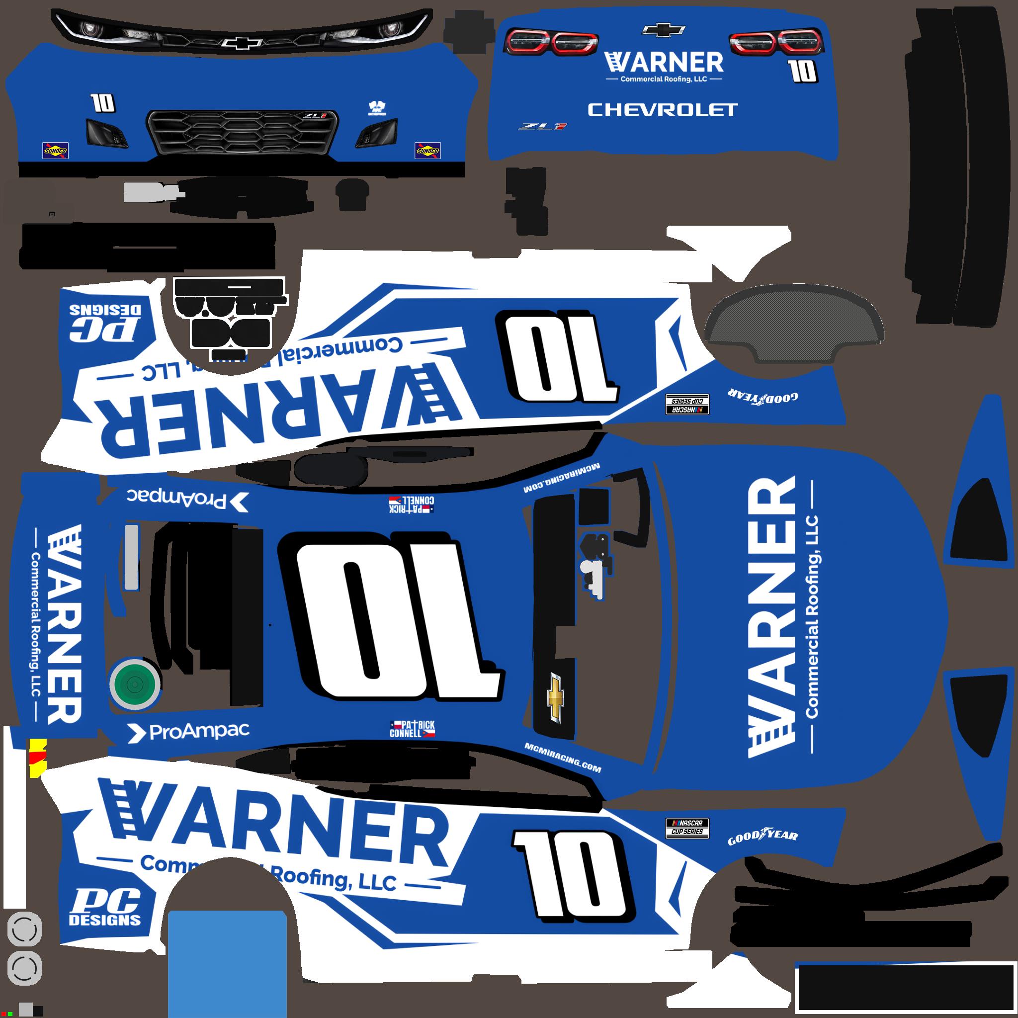 Preview of 2026 Patrick. C #10 WARNER by Patrick C.