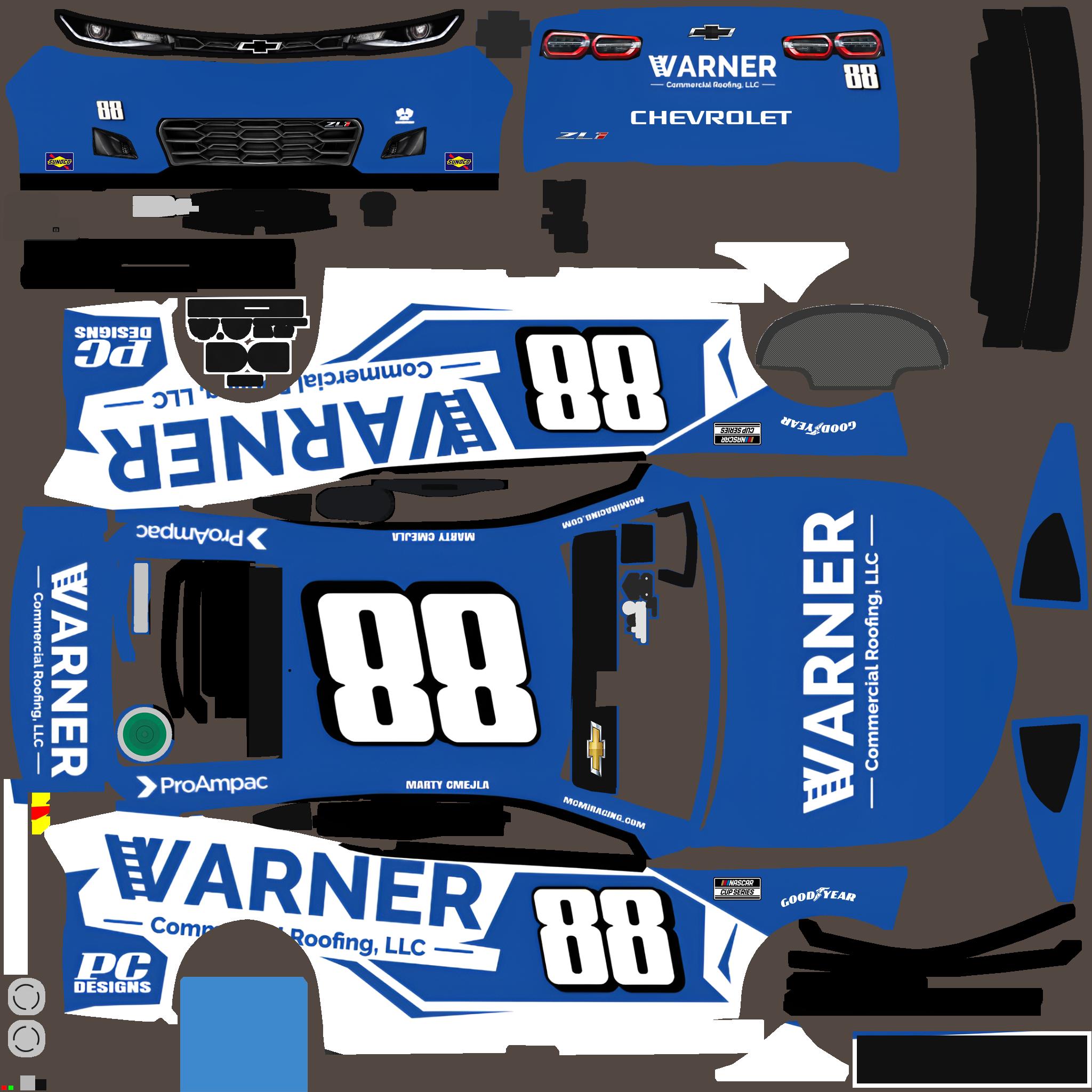 Preview of 2026 Marty. C #88 WARNER by Patrick C.