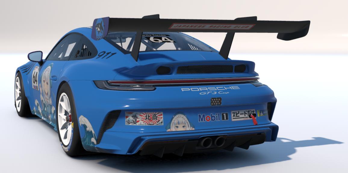 Preview of Sharxy Porsche 911 Cup RS(hark) Le Mans 2023 by Christian Ortiz Torres