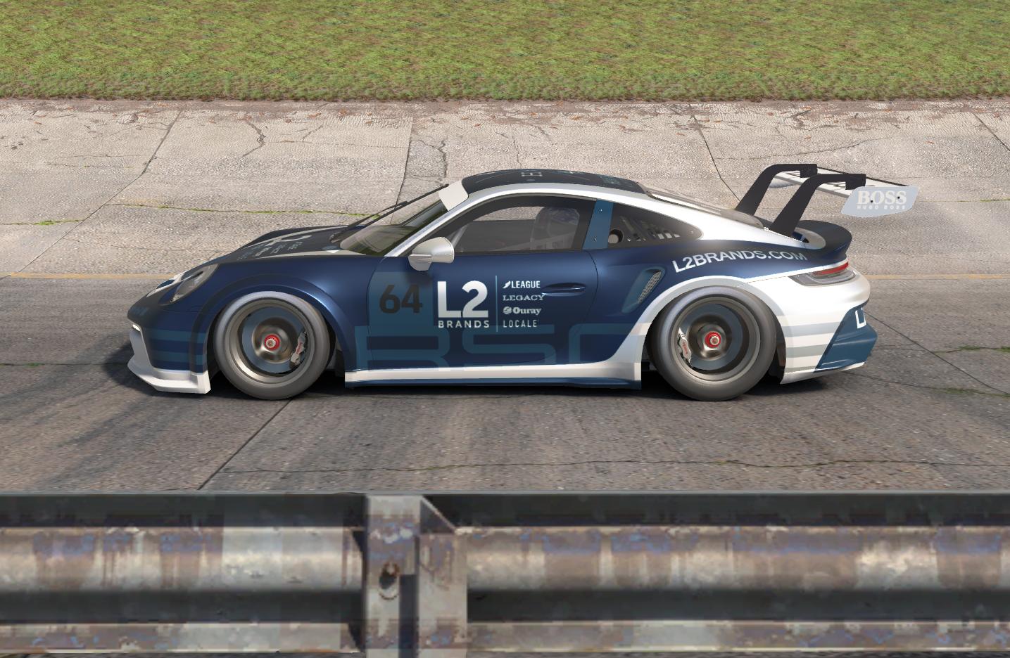 Preview of L2 Brands HVH Porsche 911 GT3 Cup (992) by Will Williams