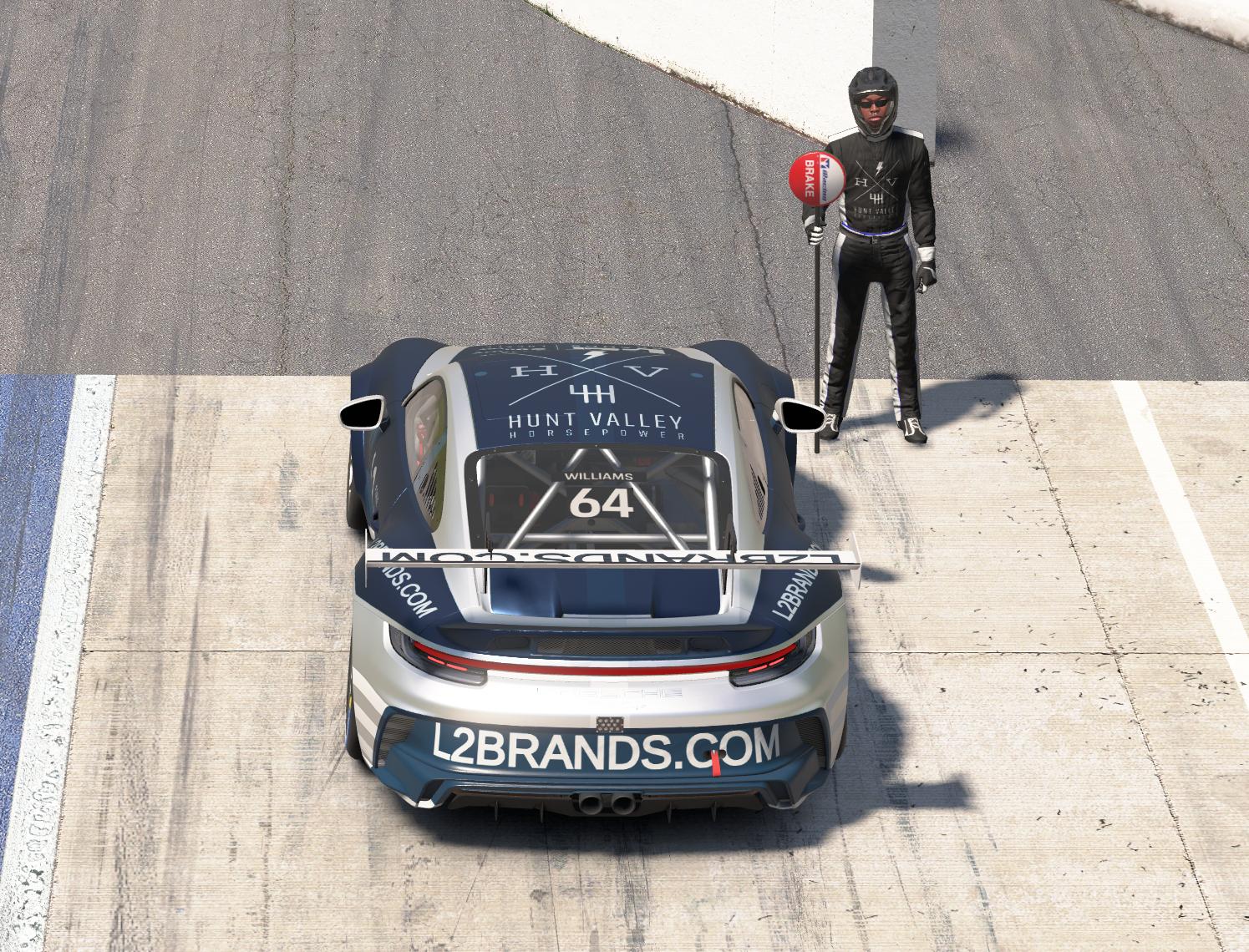 Preview of L2 Brands HVH Porsche 911 GT3 Cup (992) by Will Williams