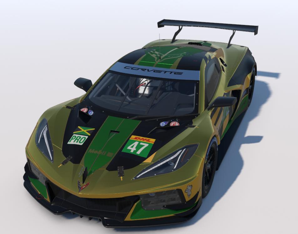 Preview of Chevrolet Corvette C8R GTE by Dennis Gordon