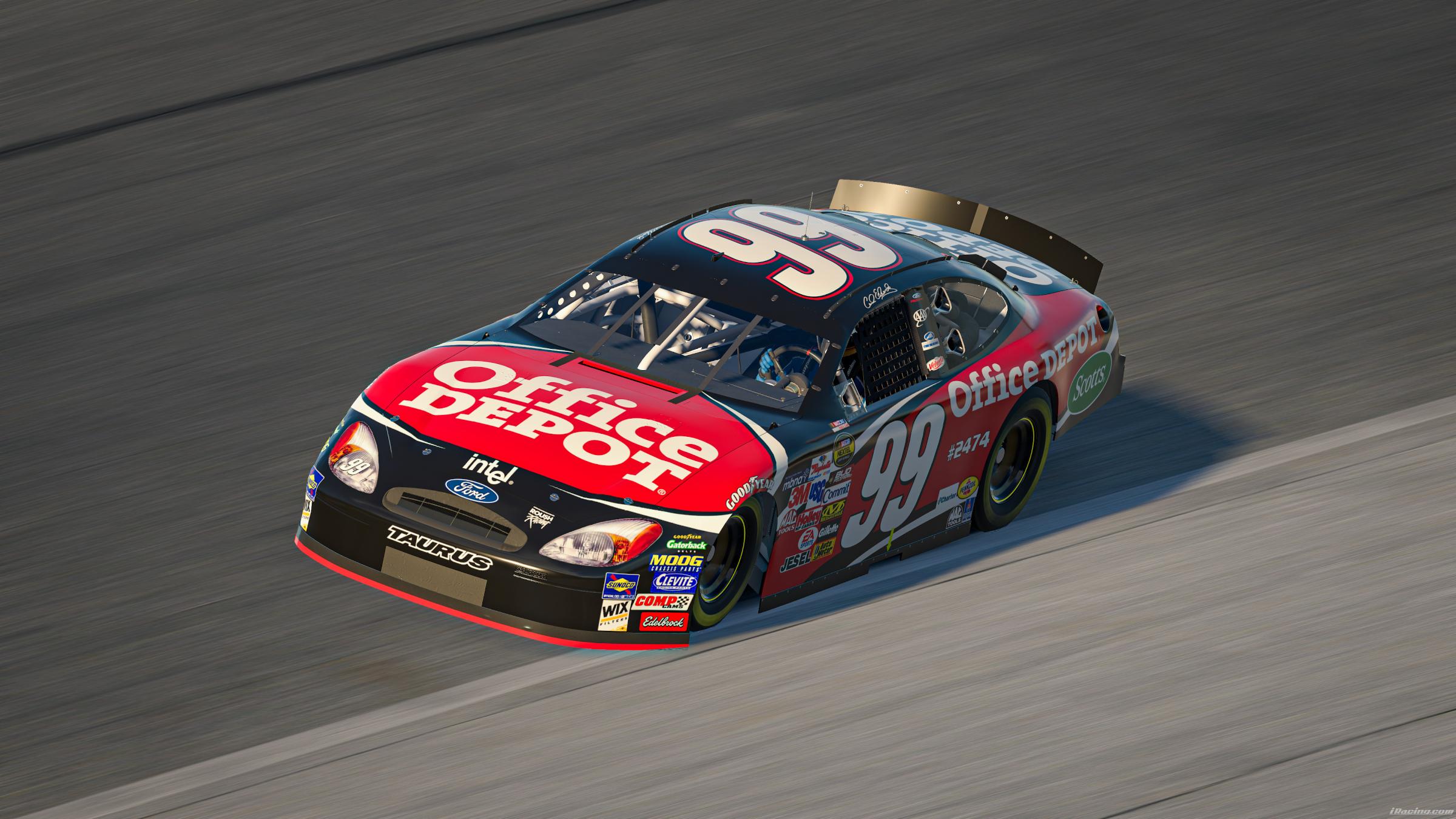 Preview of Carl Edwards Office Depot 2005 - Sim Stamped Numbers by Liam I Brotherton