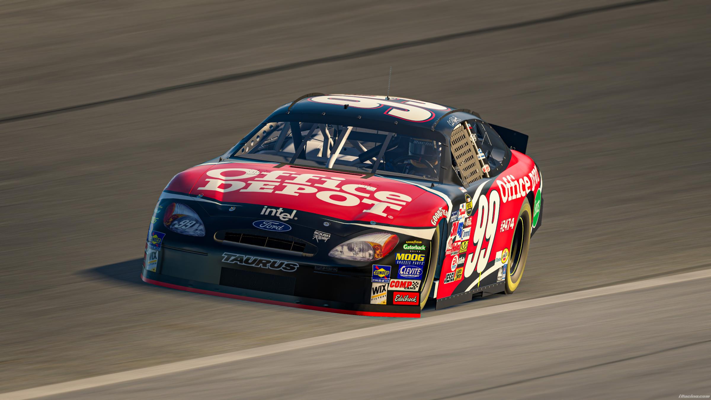 Preview of Carl Edwards Office Depot 2005 - Sim Stamped Numbers by Liam I Brotherton