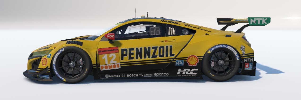 Preview of Honda NSX Pennzoil GT300 (Traditional Variant) by Connor McDermott