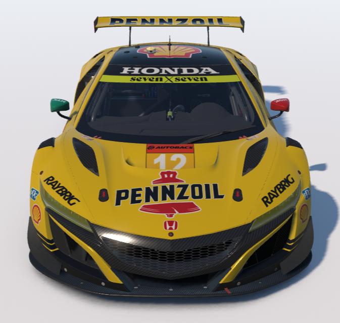 Preview of Honda NSX Pennzoil GT300 (Traditional Variant) by Connor McDermott
