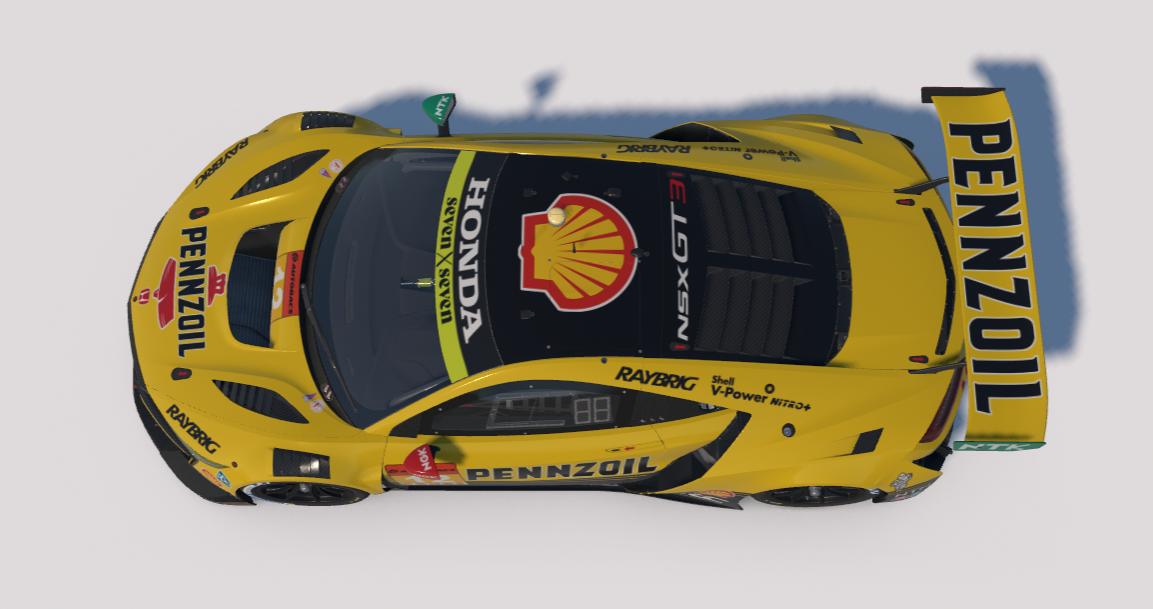 Preview of Honda NSX Pennzoil GT300 (Traditional Variant) by Connor McDermott