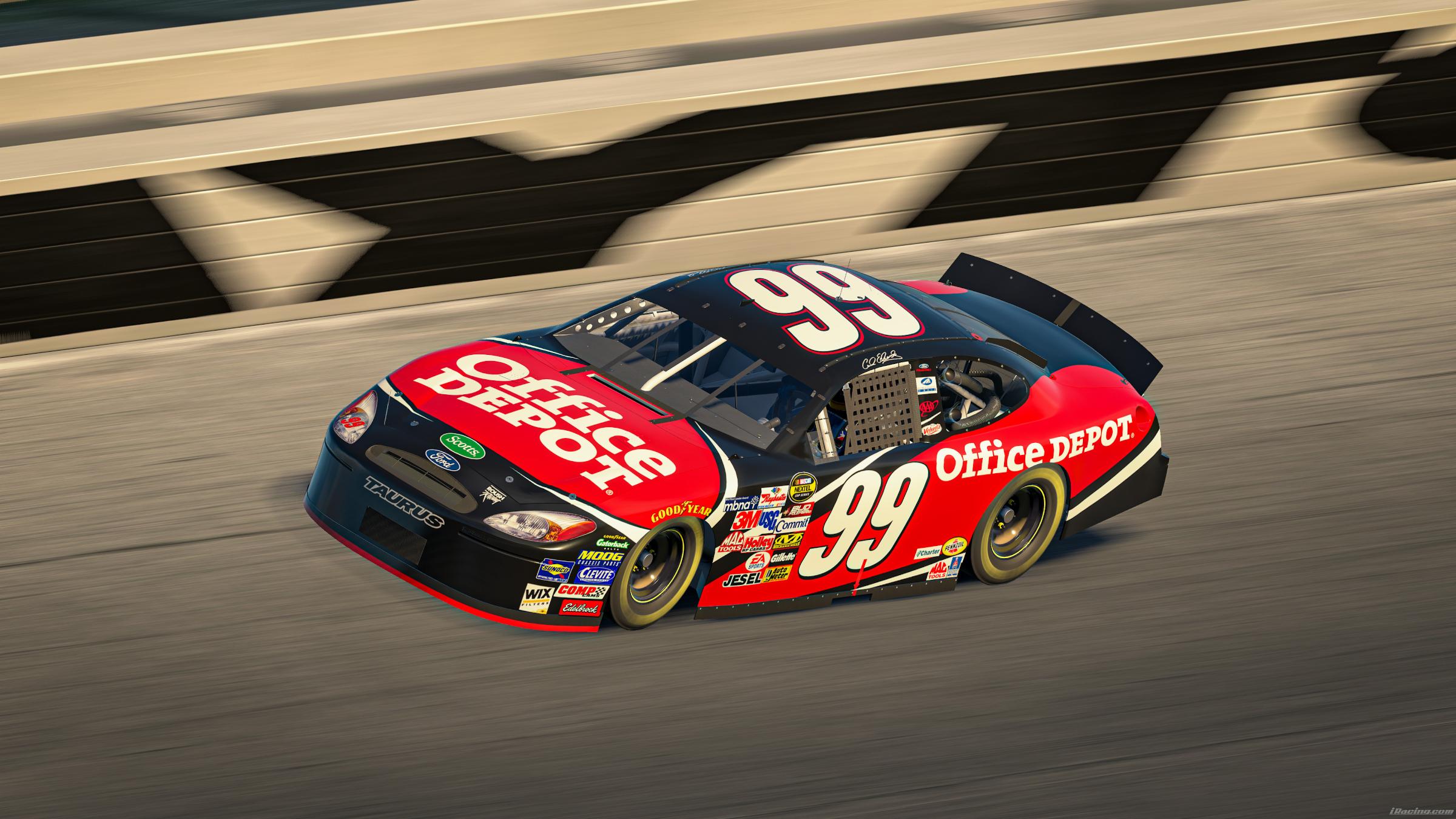 Preview of Carl Edwards Office Depot Daytona 500 2005 - Sim Stamped Numbers by Liam I Brotherton